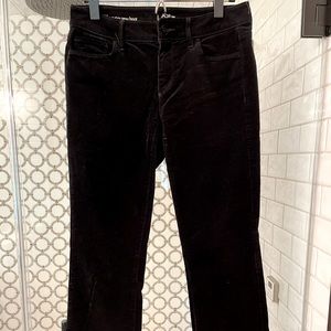 Loft, size 4. True black velvety corduroy boot cut.